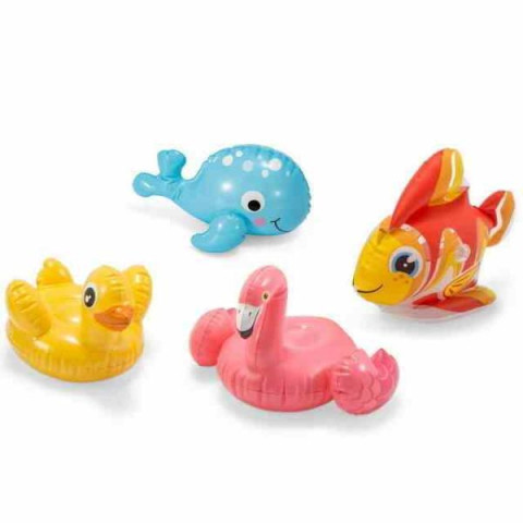 Надувная игрушка, 4 вида, от 2-х лет INTEX, пак. 25*15см 