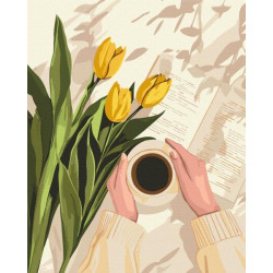 Картина за номерами Затишок у деталях, 40*50см, термопакет, ТМ Brushme, Україна арт: BS54285