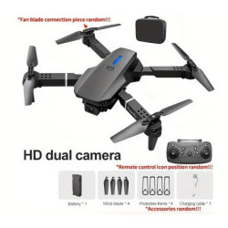 Квадрокоптер із подвійними HD-камерами, в кор. 16*21*7см арт: E88чорний