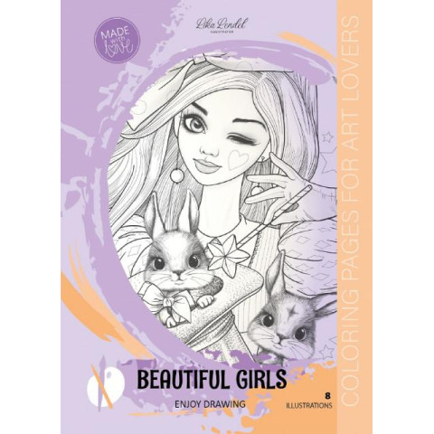 Раскраска 29,7*21см, 8арк. А4, Скоба, ТМ Fresh, Украина