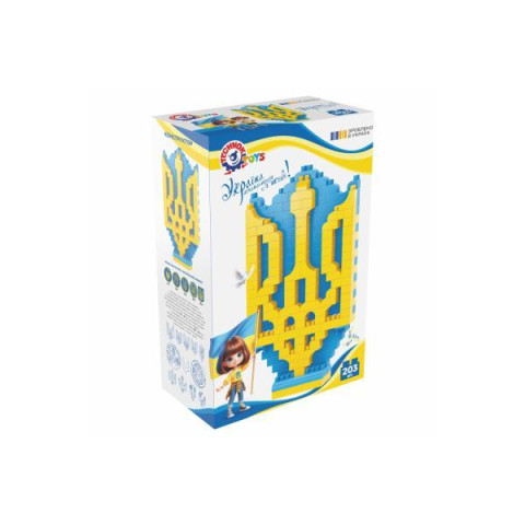 Конструктор 203дет., в кор. 37.4*25*13.7см, ТМ Технок, Украина