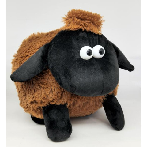 Мягкая игрушка Баранчик Степанчик 35*25см, коричневый, ТМ Dreamtoys