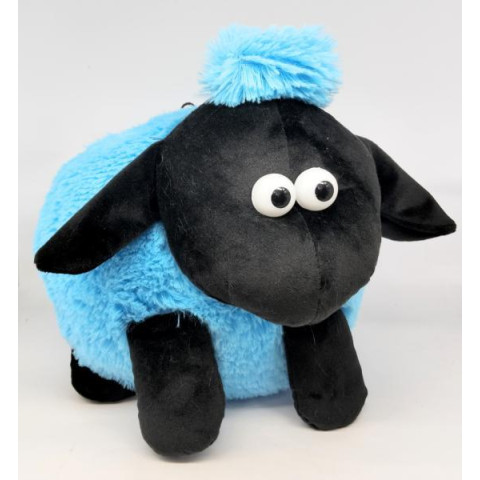 М'яка іграшка Баранчик Степанчик 35*25см, небесний, ТМ Dreamtoys арт: Baran1небесний