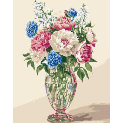 Картина по номерам "Букет полевых цветов" 40*50 см