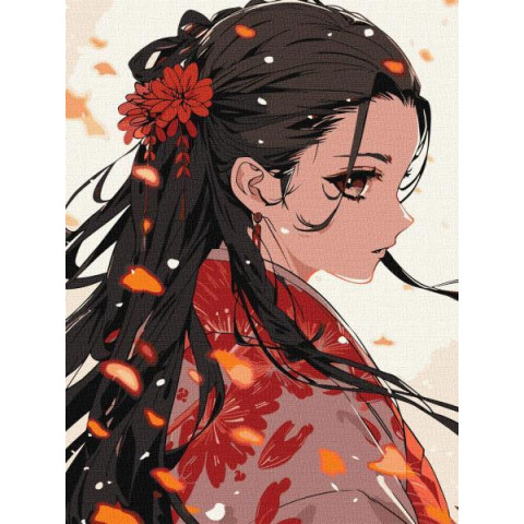 Картина за номерами "Милування красою" 30*40см, термопакет, ТМ Ідейка, Україна арт: KHO8430