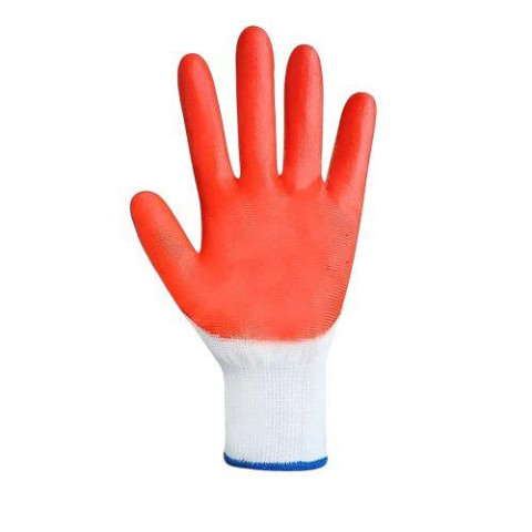 Рукавички синтетичні з нітриловим покриттям 1пара, пак. 20*12см (960пар) арт: PR-11