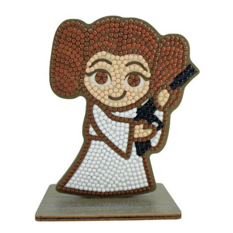 Набір для творчості Crystal Art "Принцеса Лея", пак. 20*12*2см арт: CAFGR-SWS003