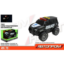 Машина АВТОПРОМ бат. свет., звук, в кор. 21*13*11см