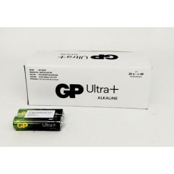 Батарейка GP Ultra Plus Alkaline 1,5V (LR6) щелочная 15AUP21-S2 пвх плёнка, ЦЕНА ЗА УП. 40ШТ