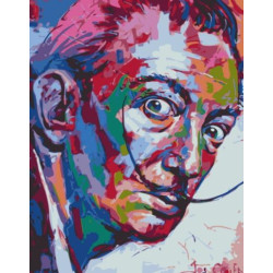 Картина по номерам "Сальвадор Дали" 40*50см, термопакет, ТМ ART Craft, Украина