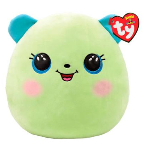 М'яка іграшка TY SQUISH-A-BOOS Зелений ведмедик "CLOVER" 20см арт: 39227