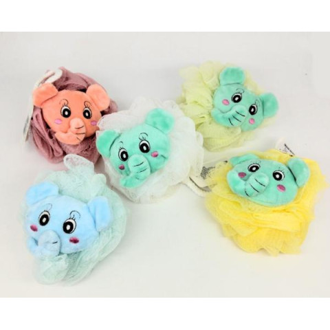 Мочалка-бант детская 