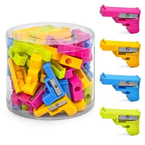 Точилка "Pistol", ЦІНА ЗА 1ШТ(100уп)