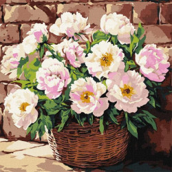 Картина по номерам "Нежный аромат" 40х40см, термопакет, ТМ Идейка, Украина