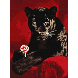 Картина по номерам "Сладкий взгляд" 30х40см, термопакет, ТМ Идейка, Украина