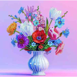 Алмазна мозаїка Натюрморт 25*25см, термопакет, ТМ Brushme, Україна арт: BH025