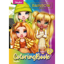 Раскраска со стикерами Rainbow, 21*29см, ТМ Идейка, Украина