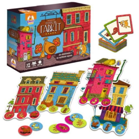 Игра настольная развлекательная. Гостиница 