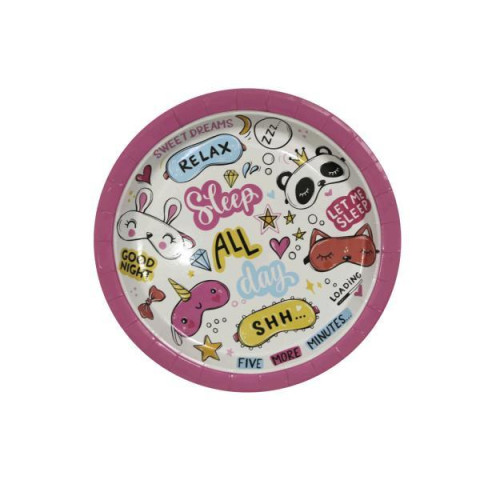 Тарілки картонні одноразові ЦІНА ЗА УП. 10ШТ 23см арт: 10386