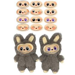 Іграшка м&#039;яка Labubu 30см, мокко, ТМ Dreamtoys, Україна арт: Labмокко