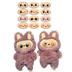 Іграшка м&#039;яка Labubu 30см, попіл троянди, ТМ Dreamtoys, Україна арт: Labпопілтроянди