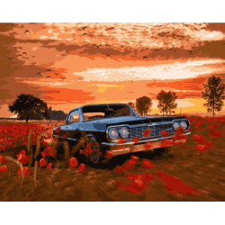 Картина по номерам "Дорога без границ" лак 40*50см, термопакет, ТМ ART Craft, Украина