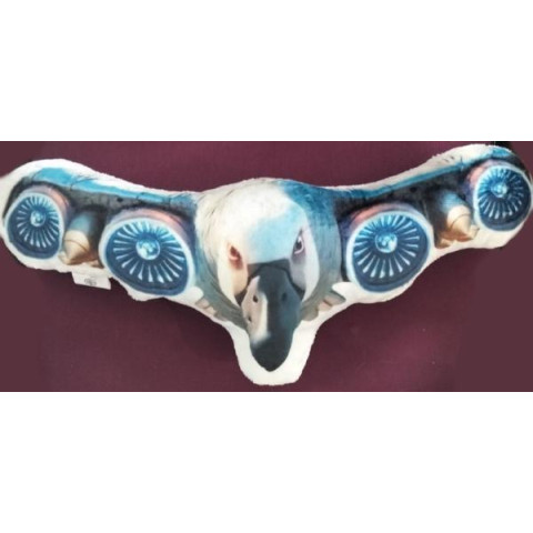 Іграшка м'яконабивна ГУСІНІ-БОМБІНІ 50см подушка обіймашка, Сувенір Декор, Україна арт: GU-B50