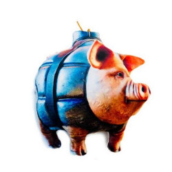 Іграшка м&#039;яконабивна СВІНІНО БОМБІНО 40см, розмір L, Сувенір Декор, Україна арт: SV-B40