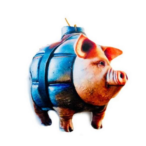 Іграшка м'яконабивна СВІНІНО БОМБІНО 40см, розмір L, Сувенір Декор, Україна арт: SV-B40