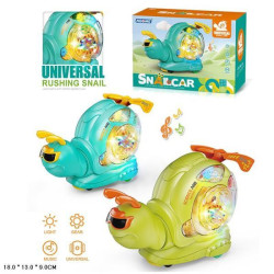 Равлик муз., світ, звук, рух, у кор. 18*13*9см арт: M08-B