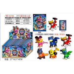 Набор герои, PAW PATROL 12 видов, ЦЕНА ЗА 1ШТ, В УП. 24ШТ, в дисплей боксе 27*16,5*14см