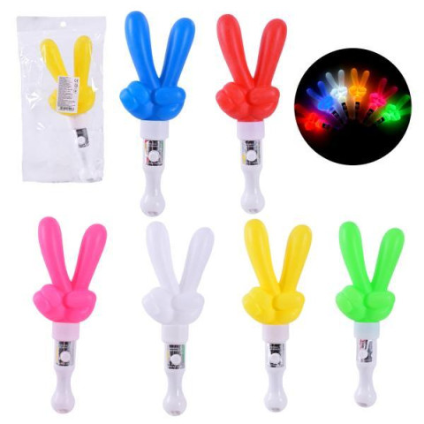 Іграшка зі світлом рука 21см, 6 кольорів у пакеті 12,5*3,5*25см арт: C28403