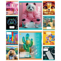 Зошит 24 арк. # Люкс Мікс-1, ЦІНА ЗА УП. 20ШТ, ТМ Тетрада, Україна арт: ТА11335