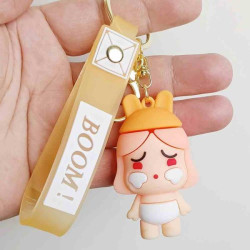 Брелок CRYBABY 6см Плакса желтая, пак. 10*15см
