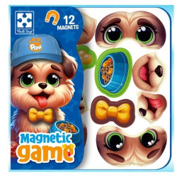 Игра развивающая магнитная "Эмоции Песика" (укр), ТМ Vladi Toys, Украина