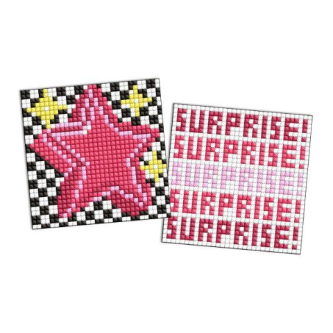 Алмазна мозаїка на самоклеючій основі для дітей "LOL Surprise! Сюрприз і зірка" 9х9см, термопакет, ТМ Ідейка, Україна арт: AMS1199