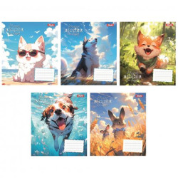 Тетрадь 12л линия Dream bigger, ЦЕНА УП. 25ШТ., ТМ 1Вересня, Украина