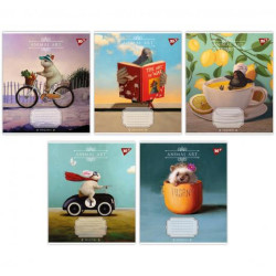 Зошит 60арк. клітинка Animal art, ЦІНА ЗА УП. 10ШТ, ТМ YES, Україна арт: 767138