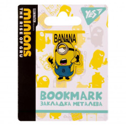 Закладка металева Minions, 7*9cм, ТМ YES, Україна арт: 707840