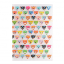 Папка-угол А4 на резинке "Tiger", 30*23см, ТМ YES, Украина