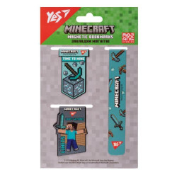Закладки магнітні &quot;Minecraft&quot;, 3шт, планшет 17*11см, ТМ YES, Україна арт: 708346