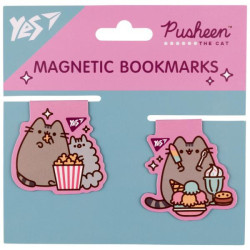 Закладки магнітні &quot;Pusheen candy&quot;, 2шт, планшет 12*12см, ТМ YES, Україна арт: 708105