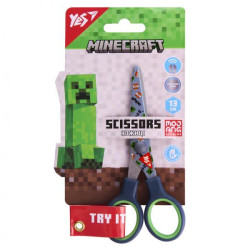 Ножницы Minecraft 13см, с принтом на лезвии, планшет 17*9см, ТМ YES, Украина