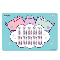 Підкладка пластикова для столу табл.множ. &quot;Pusheen&quot;, 43*29см, ТМ YES, Україна арт: 492046