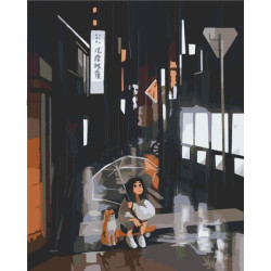 Картина по номерам "Ожидание" лак 40*50см, термопакет, ТМ ART Craft, Украина