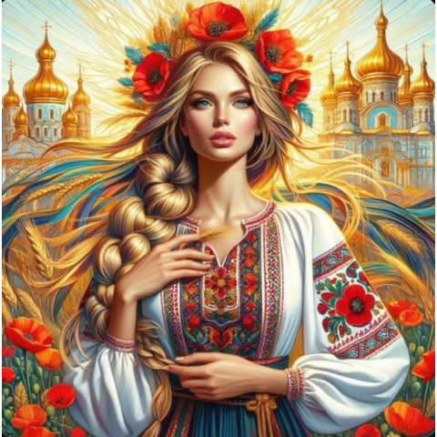 Алмазна мозаїка «Священна», 20*20см, на рамці, в кор. 21*21*2,5см, ТМ Dreamtoys арт: S10303