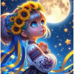 Алмазна мозаїка &quot;Єдине бажання&quot;, 20*20см, на рамці, в кор. 21*21*2,5см, ТМ Dreamtoys арт: S10305