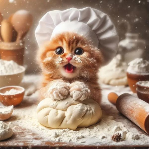 Алмазна мозаїка "Пекар", 20*20см, на рамці, в кор. 21*21*2,5см, ТМ Dreamtoys арт: S10337