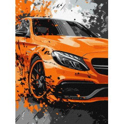 Картина за номерами "Яскрава міць" 30*40см, термопакет, ТМ Ідейка, Україна арт: KHO5154