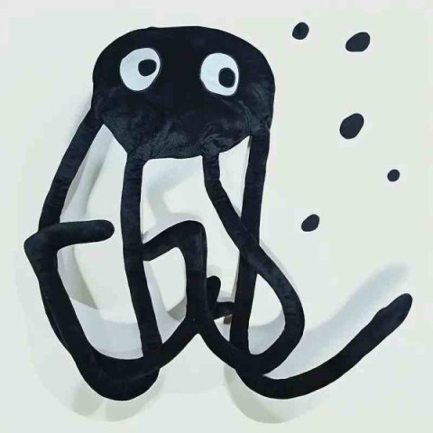 М'яка іграшка Восьминіг чорний, 80см, пак. 36*25см арт: TOSMчорний